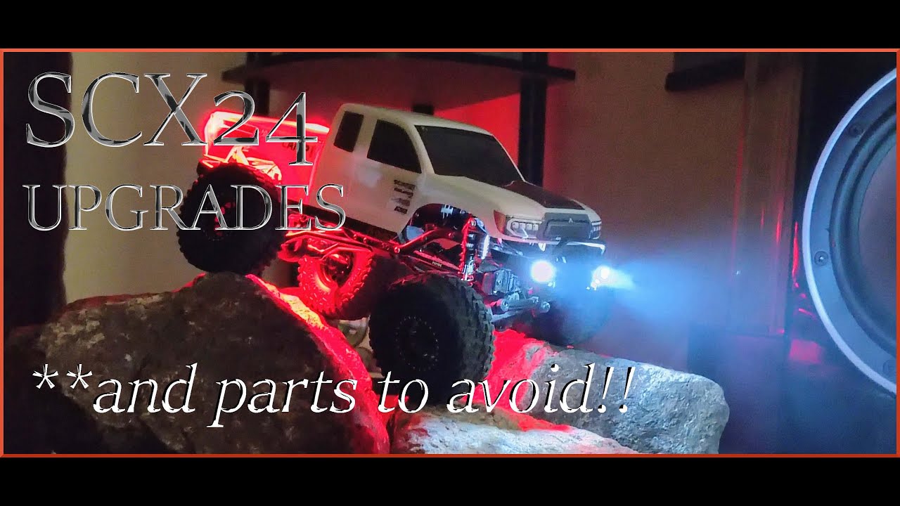 SCX24 Base Camp upgrades and parts to avoid