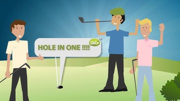 animated explainer video for Hole in 1 Golf