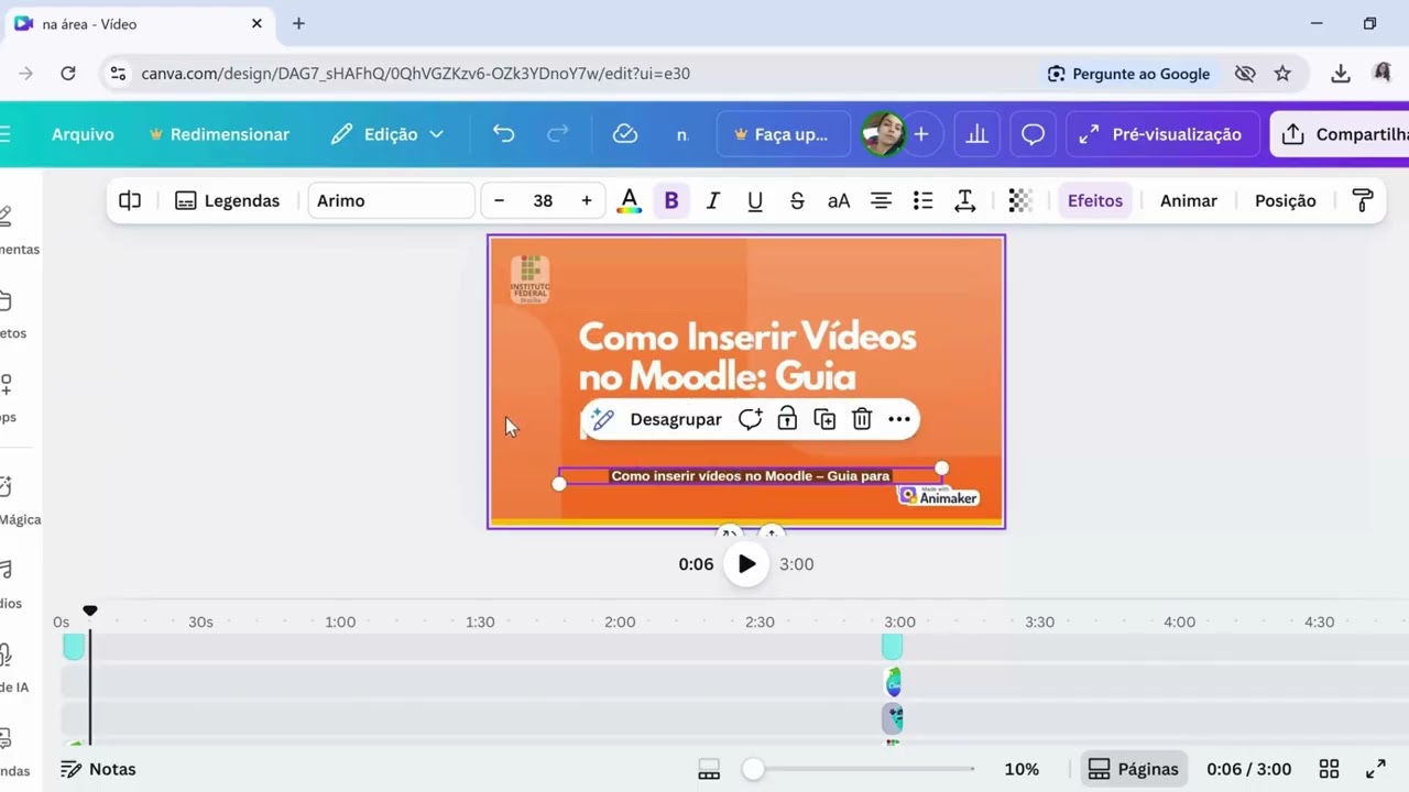 3 Legenda - Descomplicando Ferramentas CANVA