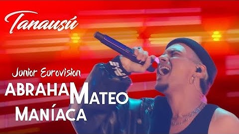 Abraham Mateo | Maníaca | Performence Junior Eurovision Madrid 2024 | Tanausú