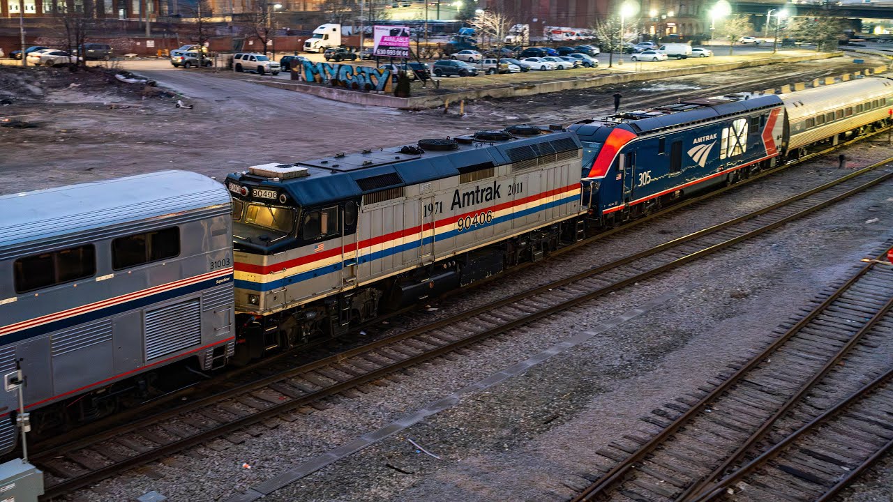 Amtrak 50 @ 18th Street, Chicago, IL (AMTK 517)