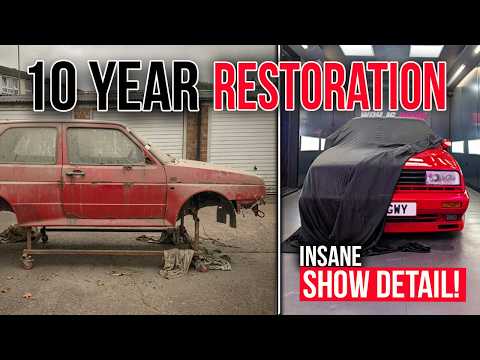 Golf Rallye Unbelievable 10-year Restoration (wait For The Reveal!) 😱