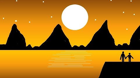 How to draw scenery with two brothers in ms paint |computer drawing |ms paint |#littlestarkidchannel