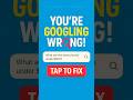 "You're Googling WRONG! 😱 Learn 3 tricks that even pros use! #TeachTweak"#shorts