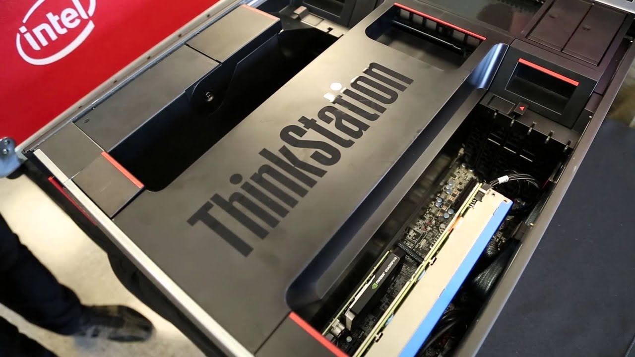 computer keyboard Lenovo Unboxed: ThinkStation P900 workstation