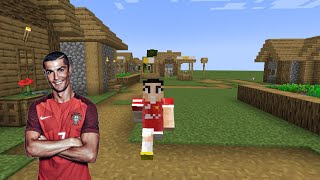 When Cristiano Ronaldo plays Minecraft!