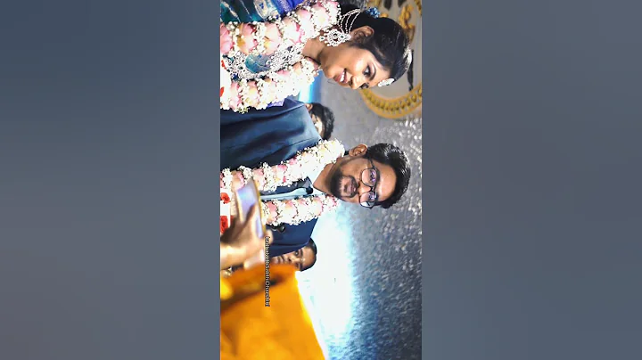 Reliving the glimpse of our magical reception Night❤️✨|#trending #tamilwedding #newlyweds #reception