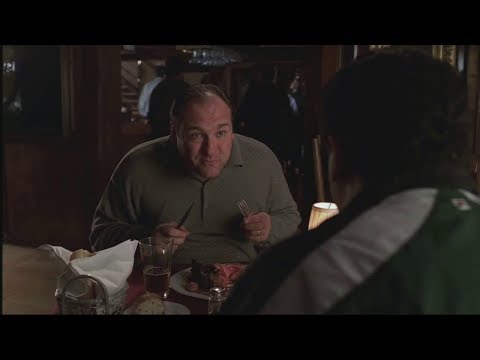 Tony Has Dinner With Pussy Bonpensiero - The Sopranos HD