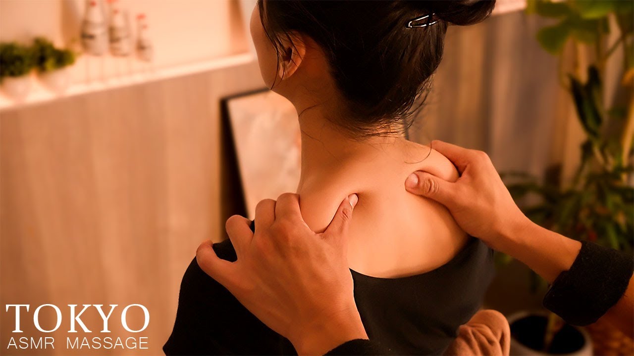 ASMR Спокойный сон с массажем плеч