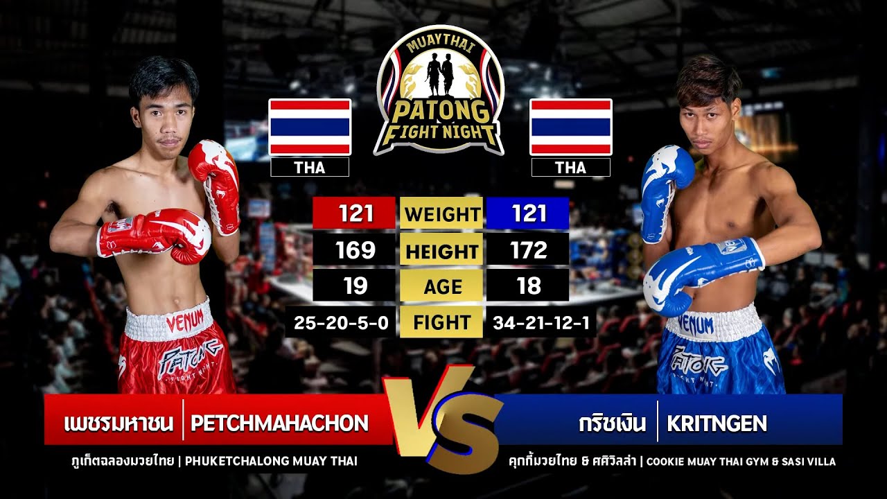 Petchmahachon PhuketChalong MuayThai vs Kritngen Cookie MuayThai