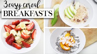 3 Easy Breakfast Ideas For Back To School - Fancy Cereal #TheAugustDaily