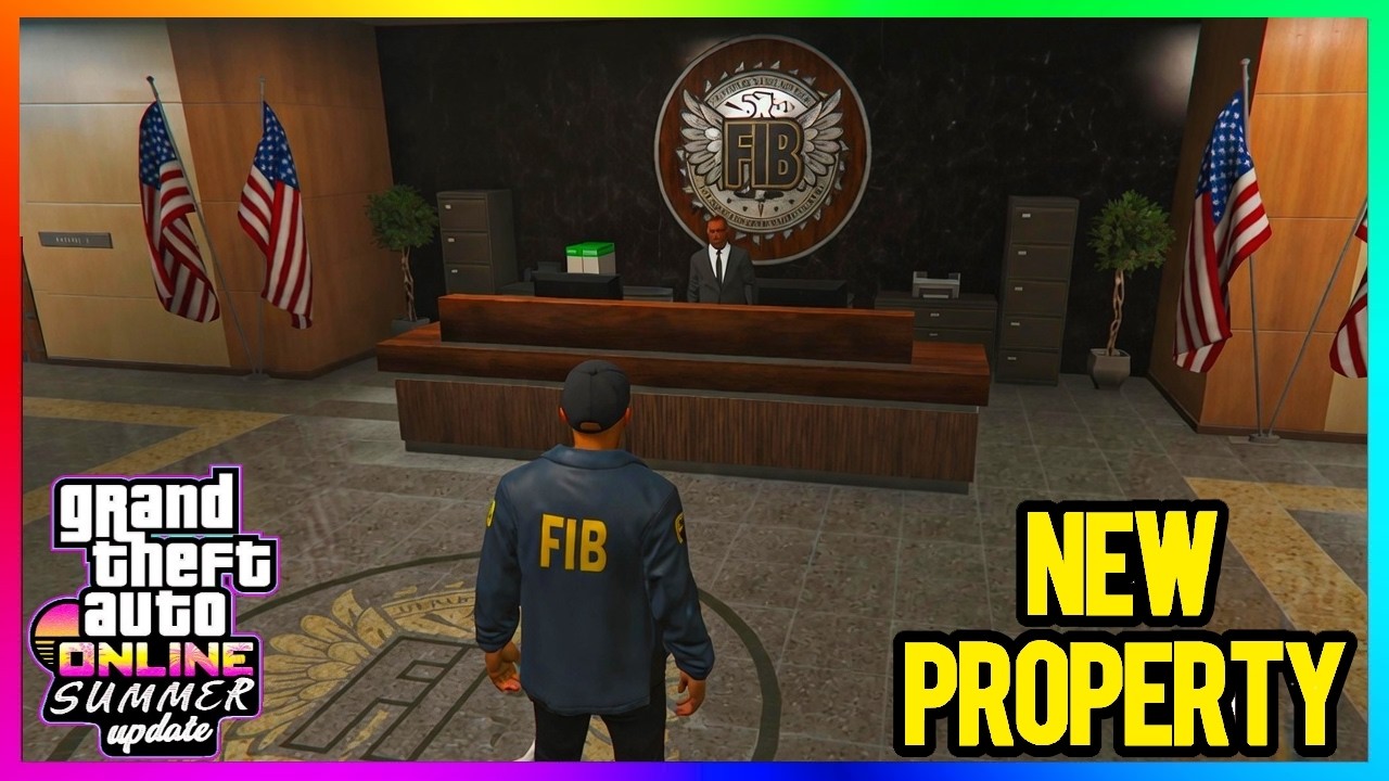 GTA 5 NEW FIB POLICE DLC 2026 Outfits HQ Property Business Interior 