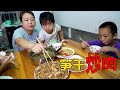 好久沒吃筍干，特意買猪肉炒一盤，婆婆都說好吃 | Stir-fried pork with dried bamboo shoots,a simple homemade dish,so fragrant