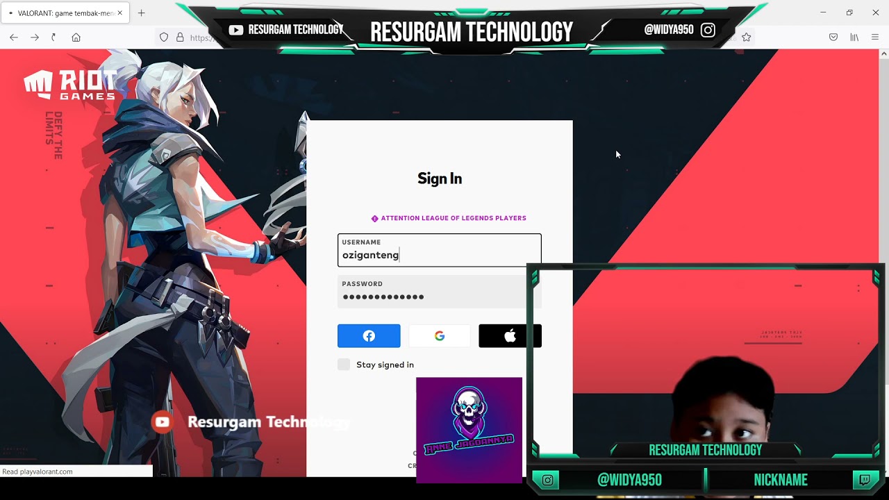 cara instal valorant YouTube