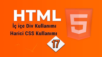 HTML Dersleri İç İçe Div Kullanma Mantığı - HTML CSS İle Çerçeve Yapımı!