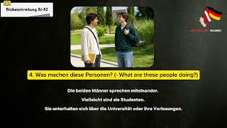 A1-A2 Exam: Picture Description & Dialogues | ÖIF, ÖSD, Goethe - Examples   Tips