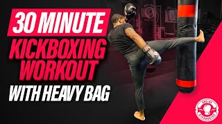 Intense 30-Min Kickboxing Hiit: Heavy Bag Workout For Ultimate Fat Burning 🔥