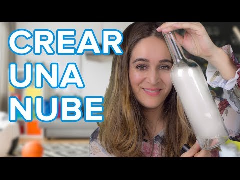 Cómo crear tu propia nube en una botella | Experimentos para niños ☁