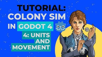 Make a Colony Sim in Godot 4 (P4 - Units and Movement)