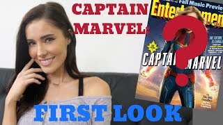 Captain Marvel  FIRST LOOK Reaction