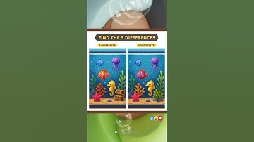 Game puzzle | Find 5 differences #puzzle #muzanstv