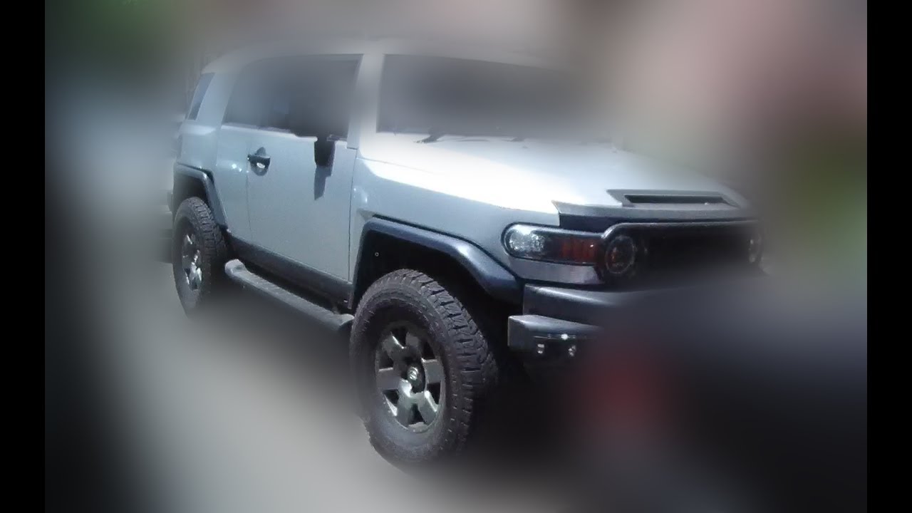 Brand New 2018 Toyota Fj Cruiser Silver New Model Production