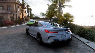 BMW M8 Coupe - Forza Horizon 5 (Steering Wheel + Shifter) Gameplay