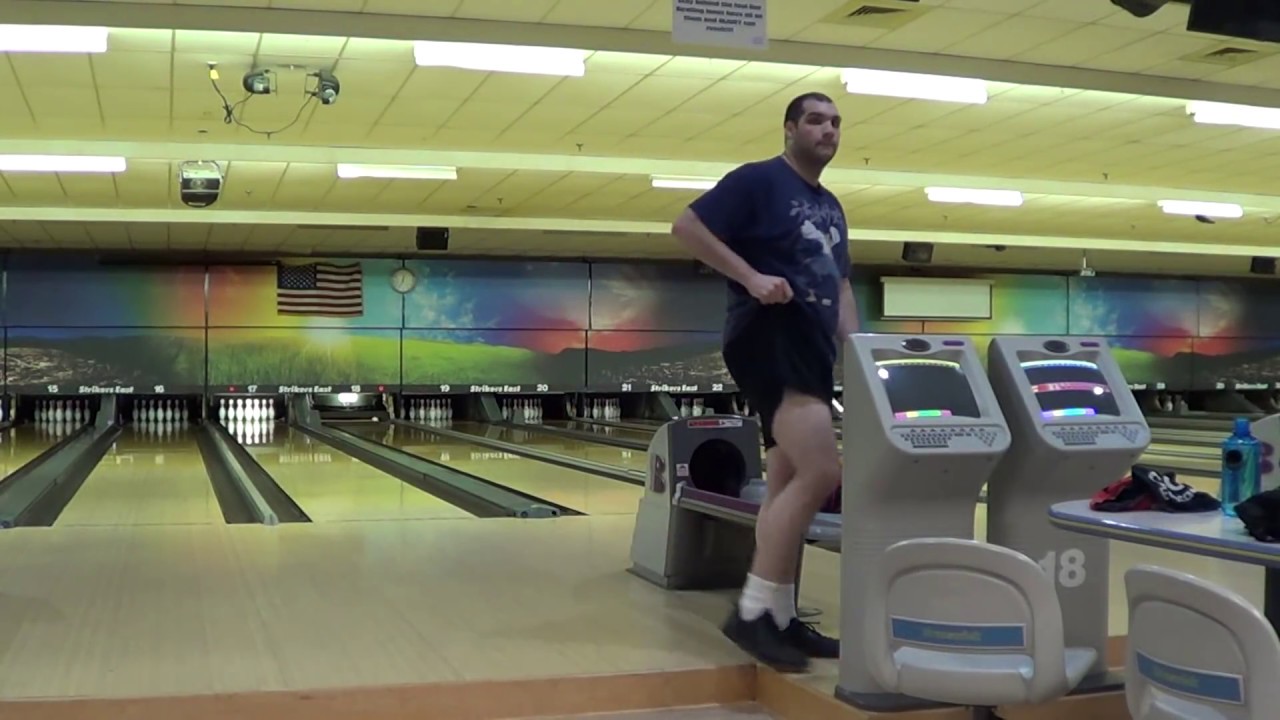 Bowling at Striker's East from 12/24/14 (2/2) YouTube