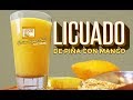 Licuado de piña con mango - Cocina Vegan Fácil