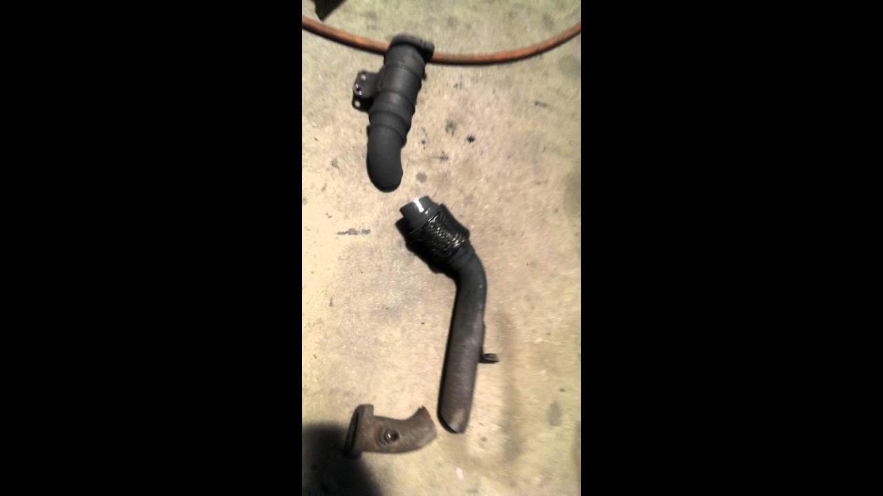 6.4 powerstroke leaking up pipe removal and block off (egr pipe only)