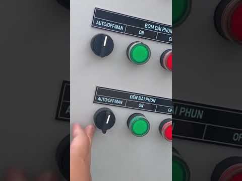 Video Tủ điện điều khiển Đài Phun Nước| Shorts Vận hành xanh - youtube