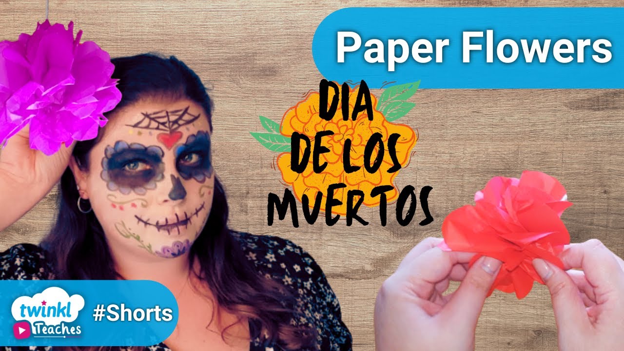 How to Make a Paper Flower for Día de los Muertos 
