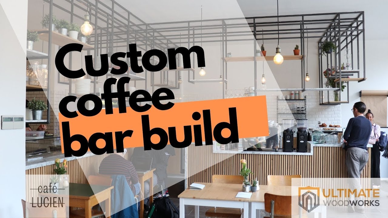 Custom Coffee Bar Build // Ultimate Woodworks