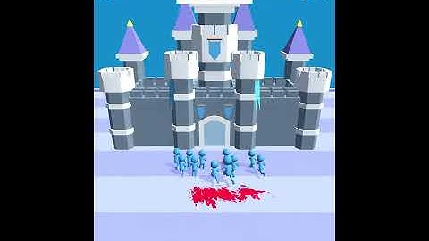 Gun Clash 3D levels 1 - Gameplay Walkthrough - iOS, Android #Shorts