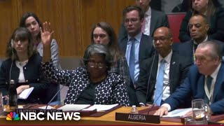 U.S. introduces Gaza cease-fire resolution at U.N.