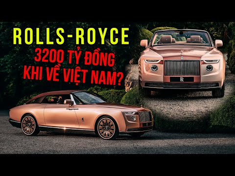 Video: Sweptail tùy chỉnh độc đáo Rolls-Royce bán với giá 13 triệu đô la