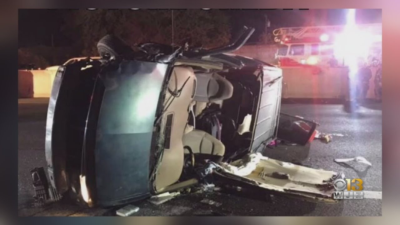 5 People Seriously Injured In Rollover Crash On 695 - YouTube