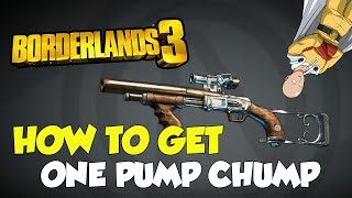 Borderlands 3 How To Get One Pump Chump Legendary Weapon (One Punch Man Easter Egg)