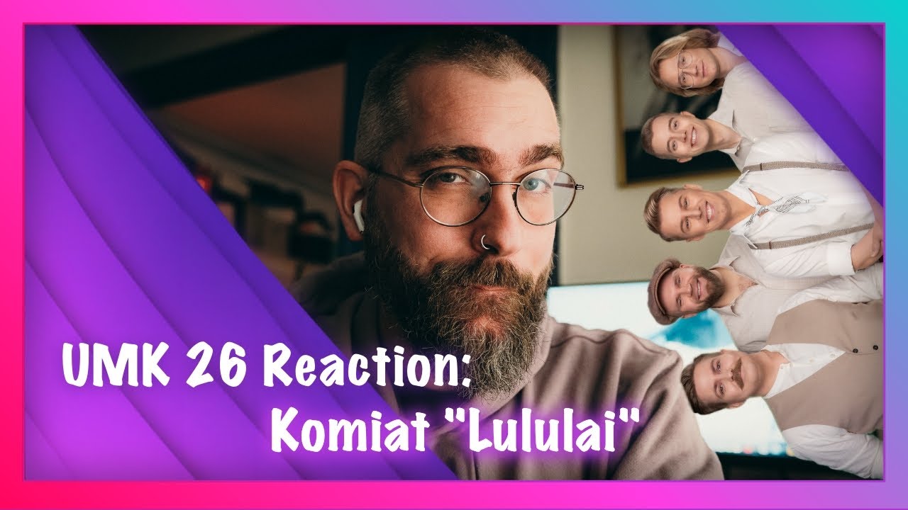 Reaction to Komiat - "Lululai" | UMK 26 | Eurovision 2026 Finland