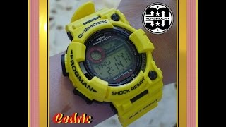 Casio G-Shock - 30th Anniversary - Lighting Yellow Titanium Frogman [GWF-T1030E-9JR]