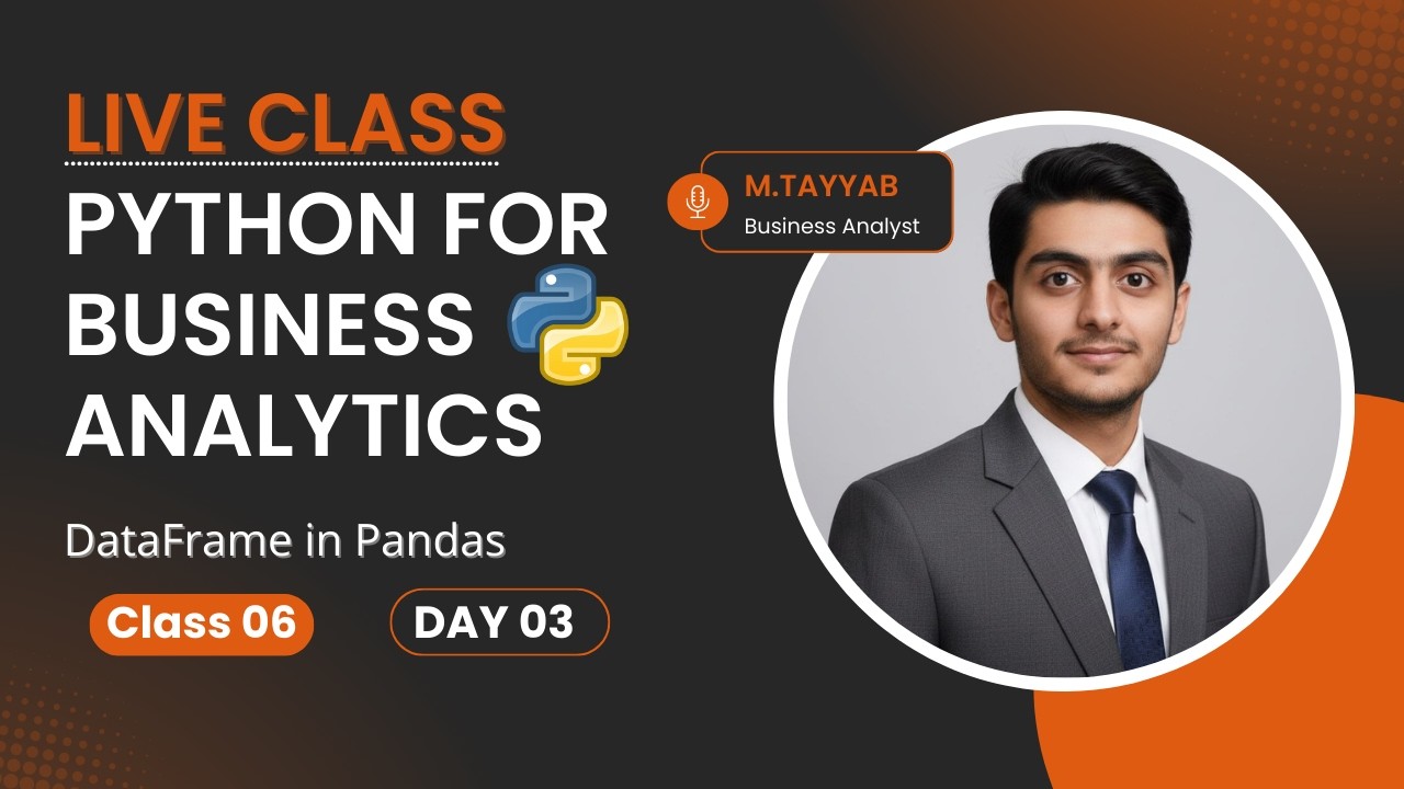 DataFrame in pandas || python class 6 || Day 03 - YouTube