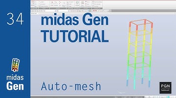 Midas Tutorial #34 (ITA) - Auto-mesh