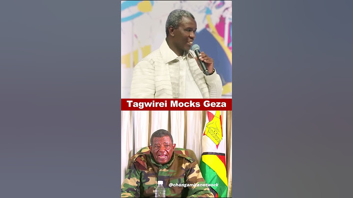 Tagwirei Mocks Blessed Geza #zimbabwe #harare