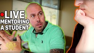 Coaching A Student- Teaching Him The Right Mindset For Success LIVE Coaching A Student- Teaching Him The Right Mindset For Success LIVE
