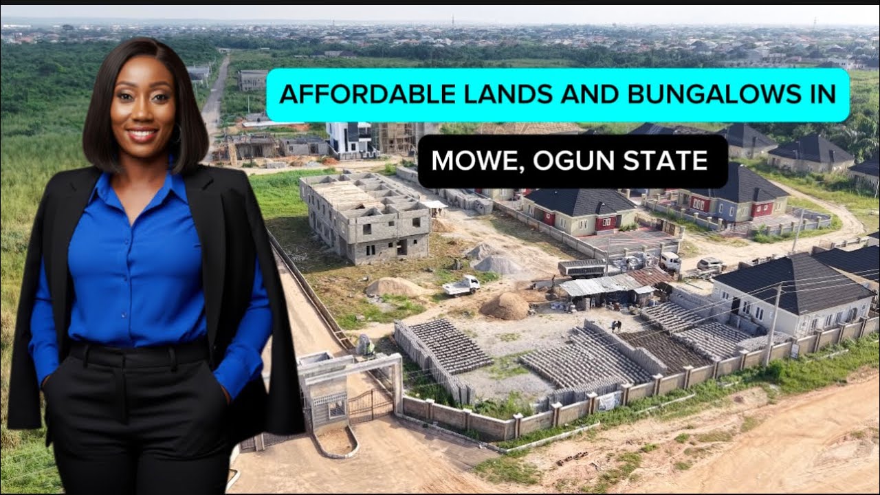 Земельные участки и дома на продажу недалеко от Лагоса: BLUESTONE SHELTER PRIME ESTATE, MOWE OGUN...