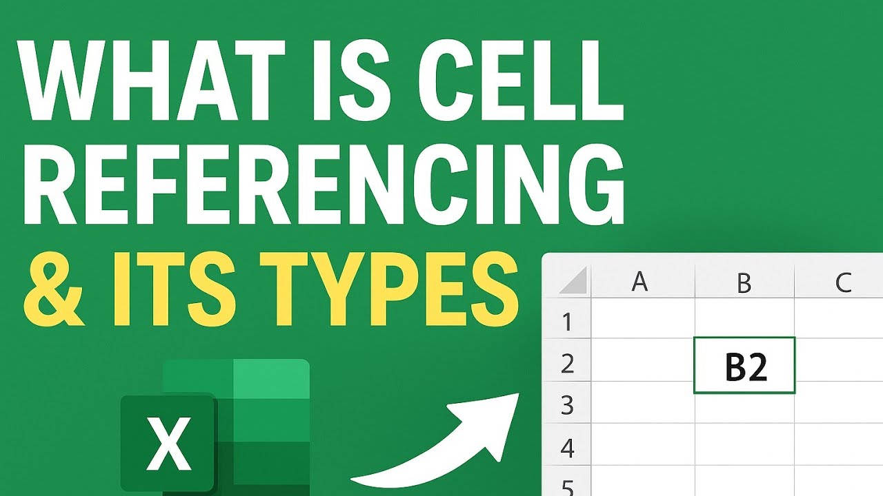 What is Cell Referencing and Its Types in MS Excel? 📊 - YouTube