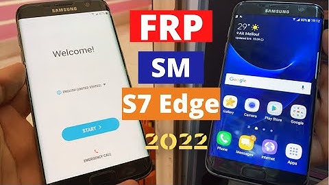 Galaxy S7 Edge SM-G935 FRP Google Samsung Account 2025