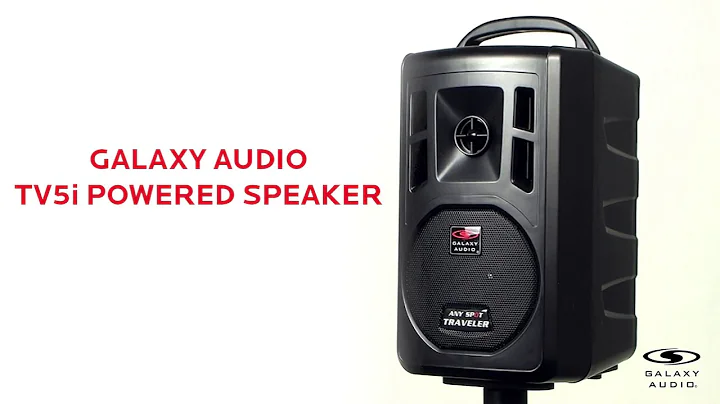 Galaxy Audio TV5i Battery Powered Speaker