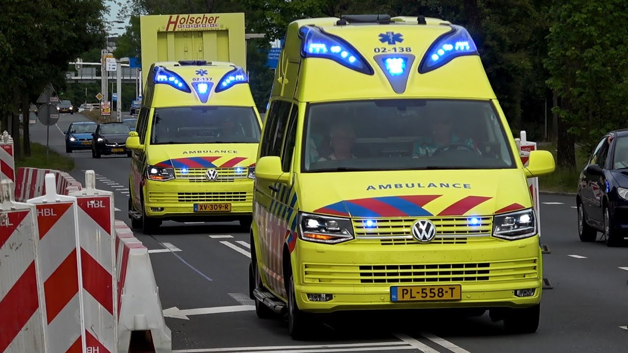 [01.06.2020] Brandweer, Ambulance & Politie met spoed in Leeuwarden