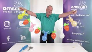 Creating Easter Bunting with Sempertex Balloons